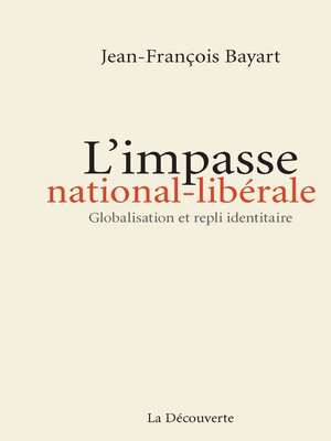 cover image of L'impasse national-libérale